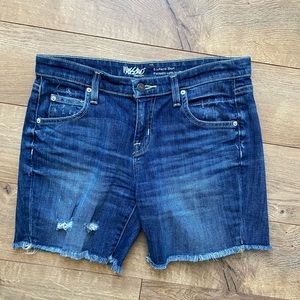 Distressed Jean Shorts